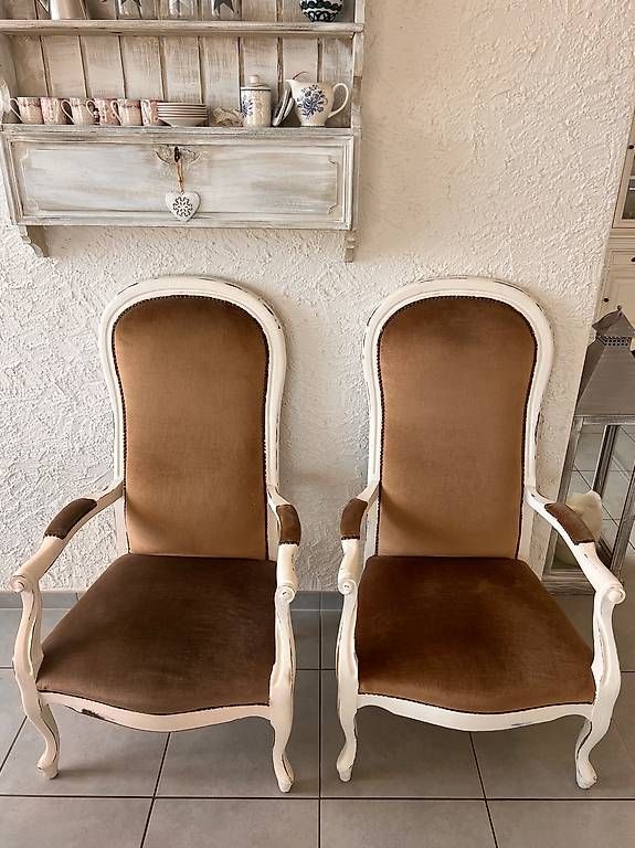 Poltrone: 2 Sessel - restauriert und neu bezogen – Usato da Flüh venduto da TradeXpress 1