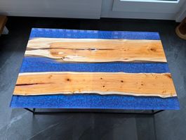 Handgemachter Deko Couchtisch