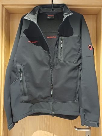 Mammut Soft Shell Jacke schwarz
