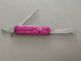 My First Victorinox Taschenmesser pink mit Säge Top Zustand