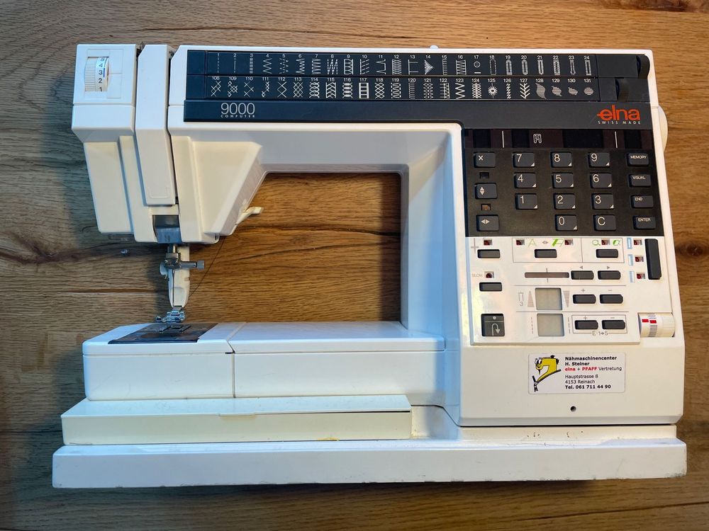 Nähmaschine Elna 9000 Computer | Kaufen auf Ricardo