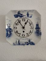 Delfter Keramik Wanduhr alt