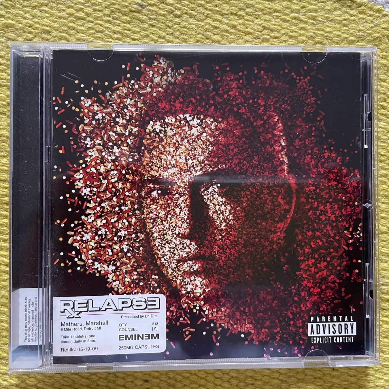 CDs: EMINEM-RELAPSE – Gebraucht aus Rorschacherberg von