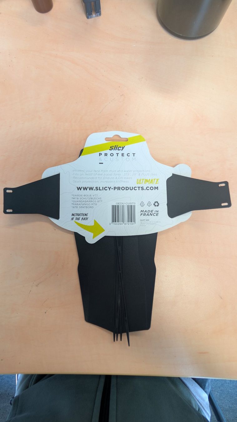 Pezzi di ricambio: Slicy Mudguard; div. Designs - Neu & OVP! – Nuovo e nell'imballaggio originale da Aarau venduto da Kybernetik 1