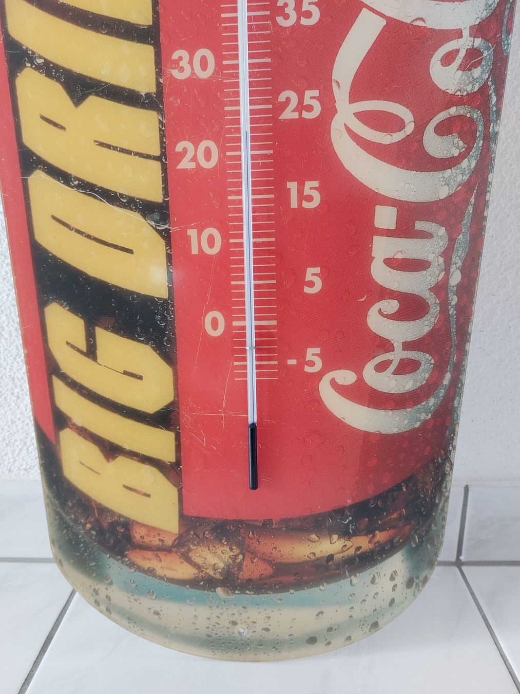 Coca-Cola Insegne: Werbeschild Coca Cola Thermometer Reklame – Usato da Schenkon venduto da Elbarto007 1