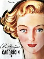 Cadoricin Brillantine Brenot - Alte Werbung / Publicité 1950