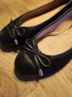 Geox Ballerinas schwarz Grösse 36.5 Leder Wildleder