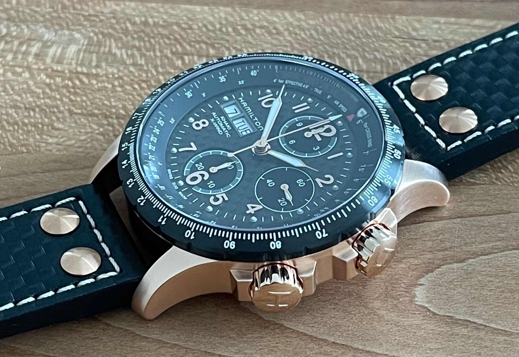 Hamilton Uhren: Hamilton Khaki Aviation X-Wind Automatic  H776961 revidiert – Gebraucht aus Embrach von Canderau 5