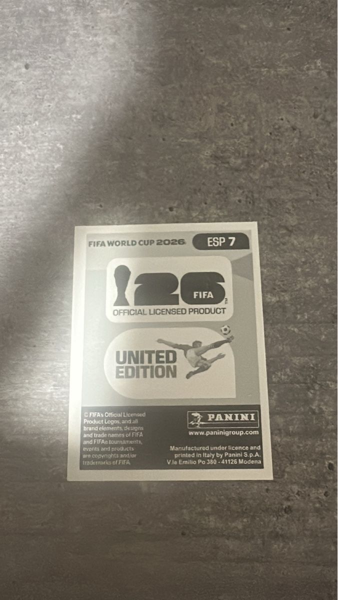 Panini Carte collezionabili: ESP 7 , FIFA WORLD CUP 2026 PANINI  – Nuovo (secondo la descrizione) da Frauenfeld venduto da 1PegPeg1 1