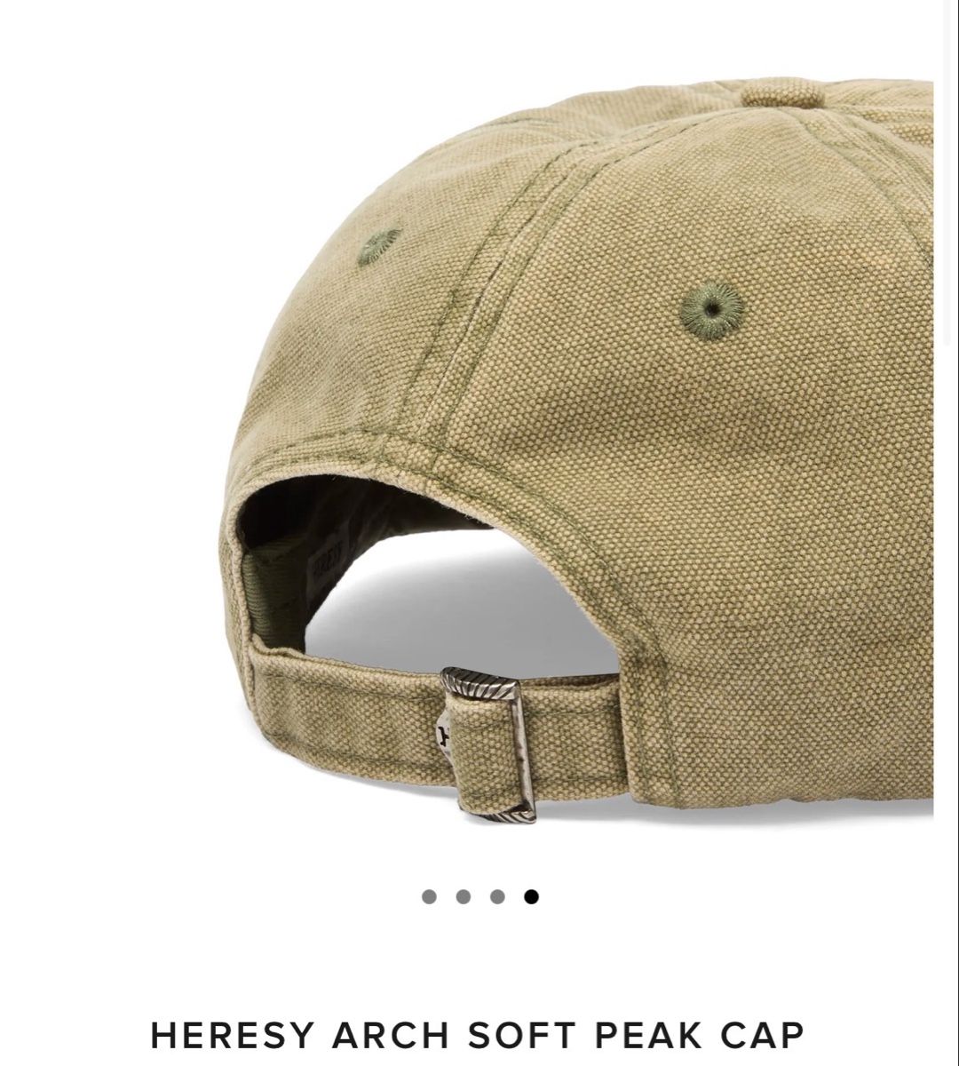 Copricapi, berretti & cappellini: New HERESY ARCH SOFT PEAK CAP – Nuovo e nell'imballaggio originale da Zürich venduto da gva_r9gs 1
