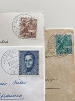 Poststempel Lütschenthal (3 Stück) 1946 - 1961