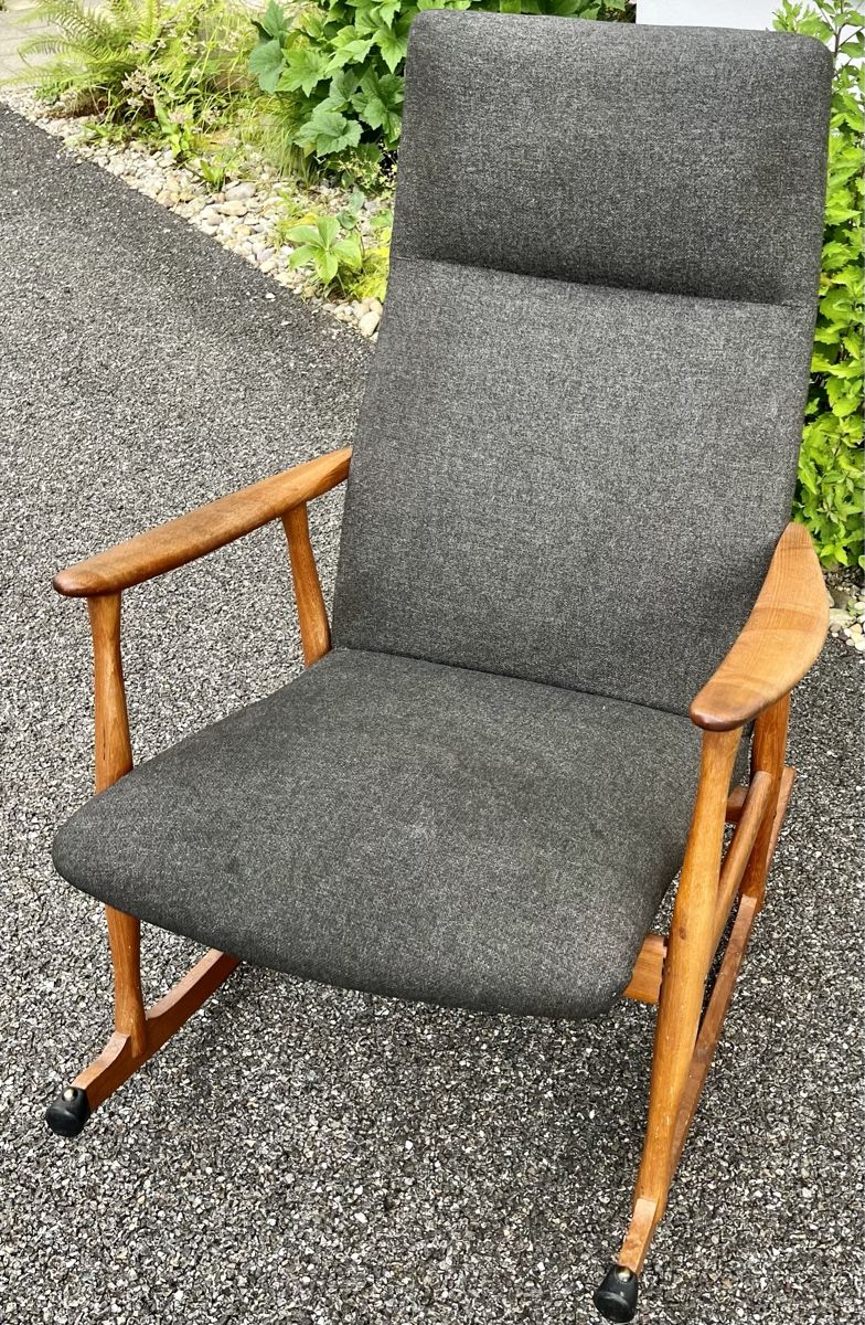 Sedie: Dänischer Mid-Century Schaukelstuhl – Usato da Ottikon venduto da san_w99n 5