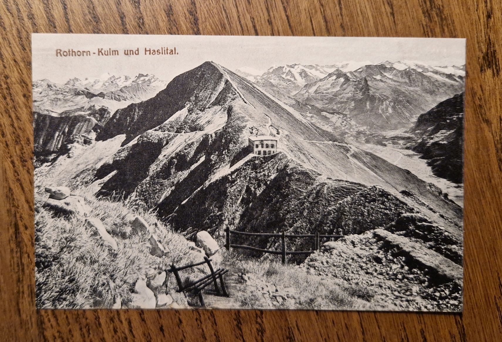 Cartoline postali: Rothorn Kulm und Haslital – Usato da Ebikon venduto da Donar50