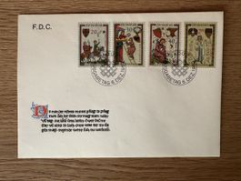 Liechtenstein - 1962 FDC Znr 357-360 KW 12.-