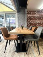 Robuster Gastronomie Tisch – 120×80 cm – Eiche