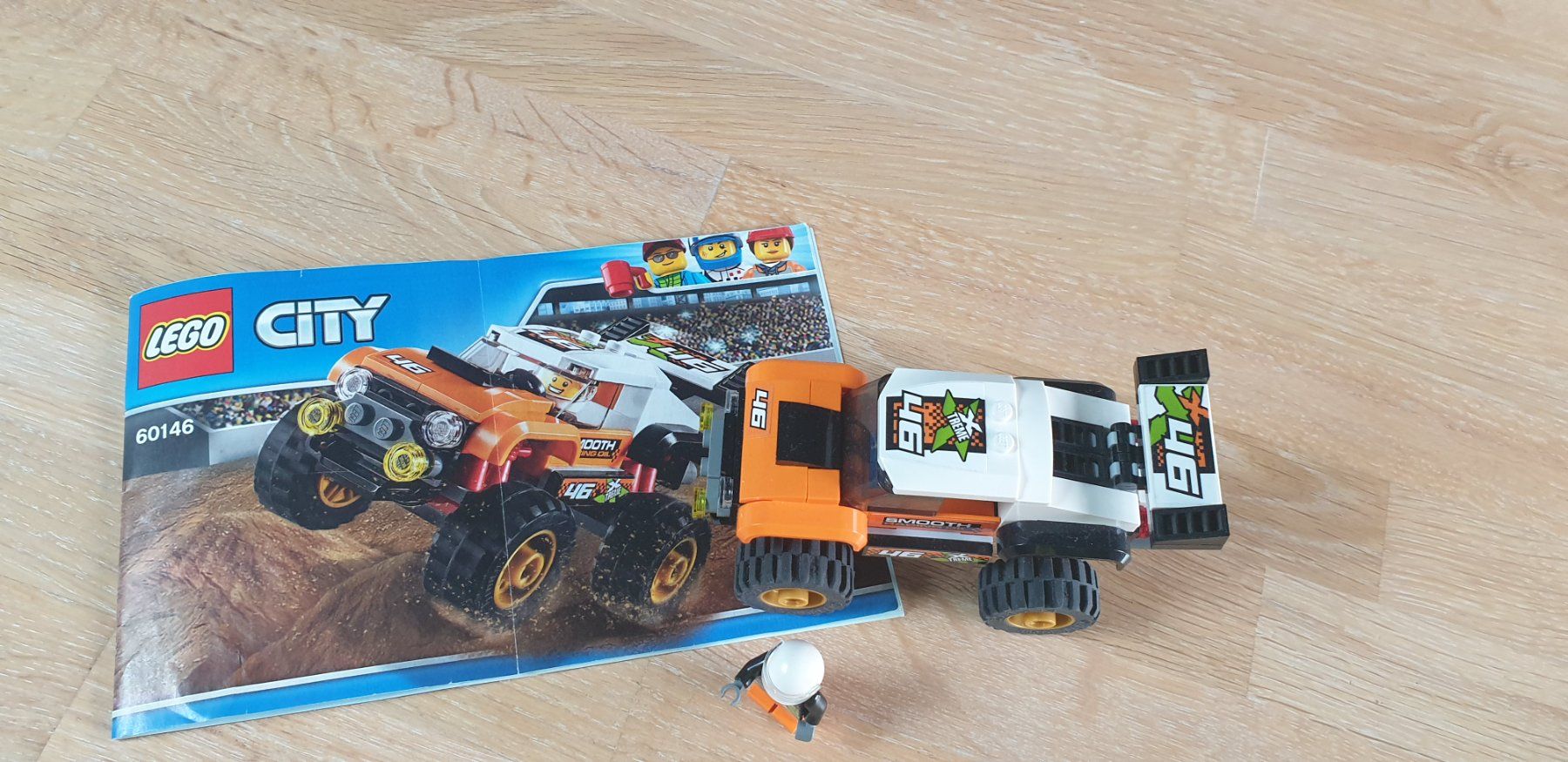 Lego Kit di costruzioni: Lego 60146 le 4x4 de compétition – Usato da La Sagne NE venduto da axel2007