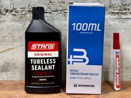 STANS Reifendichtmittel Dichtmilch Tubeless 500ml+ Einfüller
