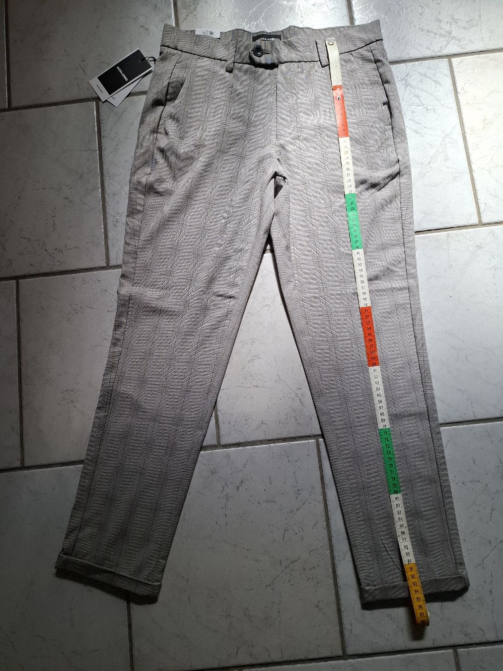 Jack & Jones Pantaloni: Jack and Jones Hose Kariert – Nuovo (secondo la descrizione) da Rafz venduto da Isidorro1