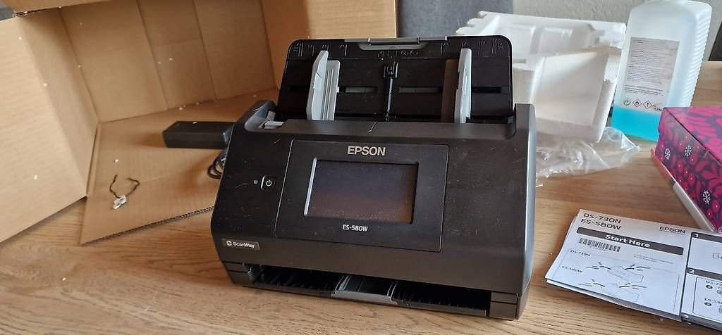 Scanner: Epson ES 580W Dokumentenscanner neuwertig – Gebraucht aus Hinwil von Schnuggael 2