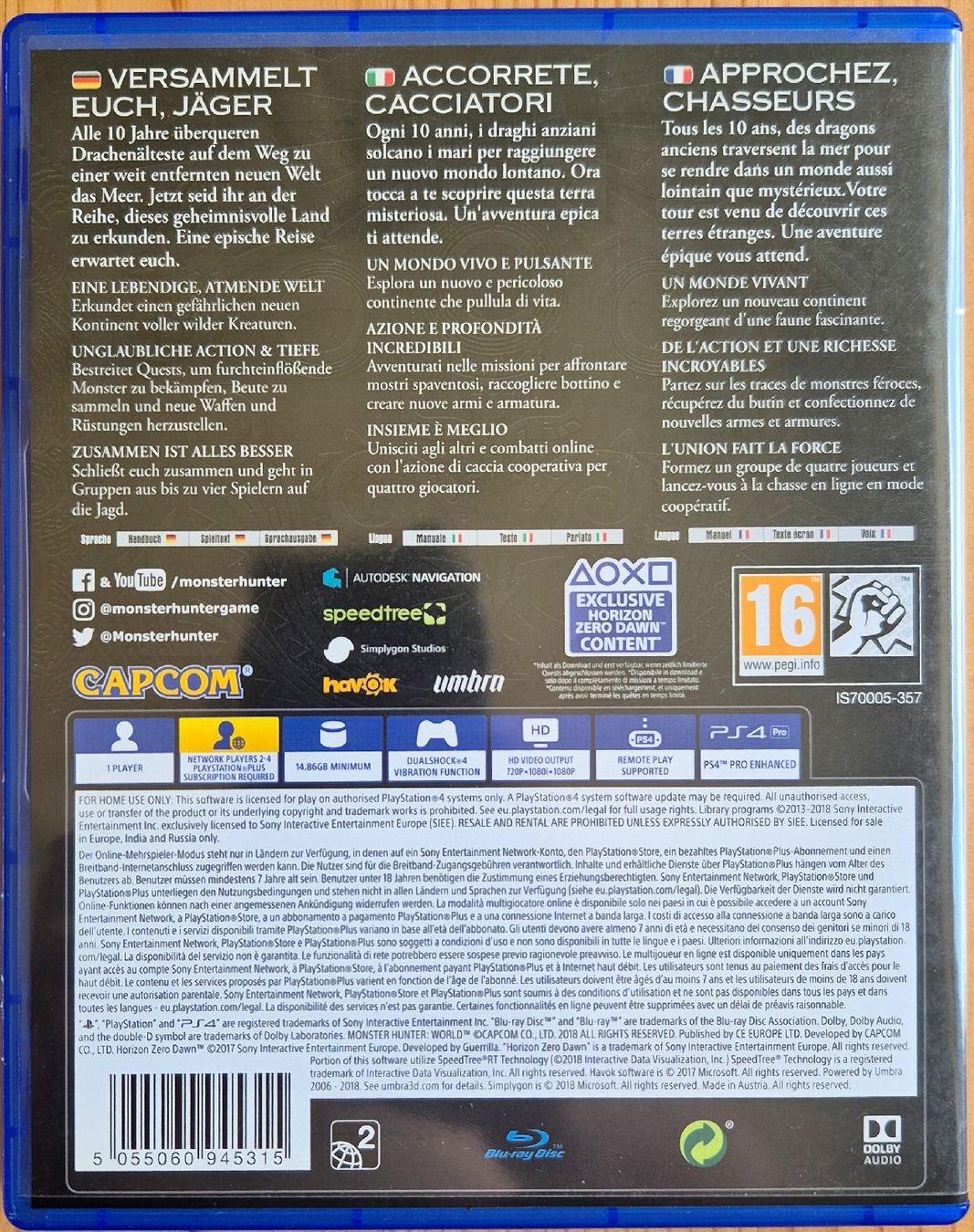 Giochi: Monster Hunter World PS4 Spiel gute Zustand – Usato da Ostermundigen venduto da Stoeber-Sh0p 1