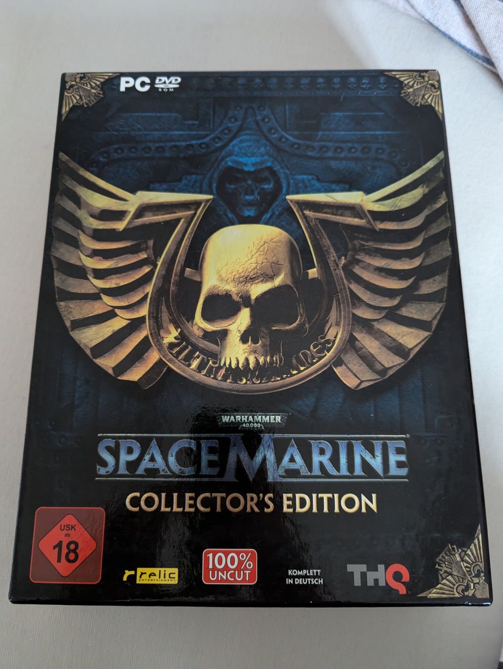 Spiele: Warhammer Space Marine Collector's Edition PC DVD – Gebraucht aus Hünenberg See von SpecialEditionGaming