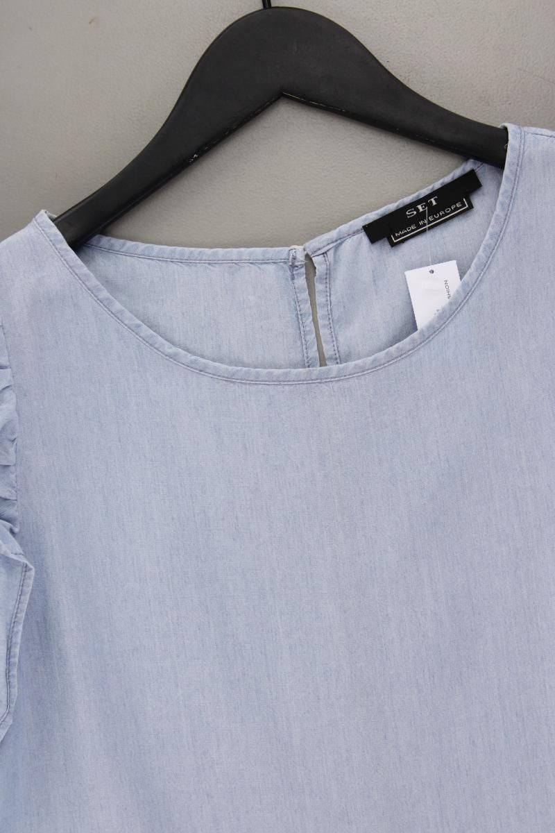 Blusen: Set Ärmellose Bluse Gr. 38 blau – Gebraucht aus Neustadt an der Waldnaab von SecondLifeFashion 1