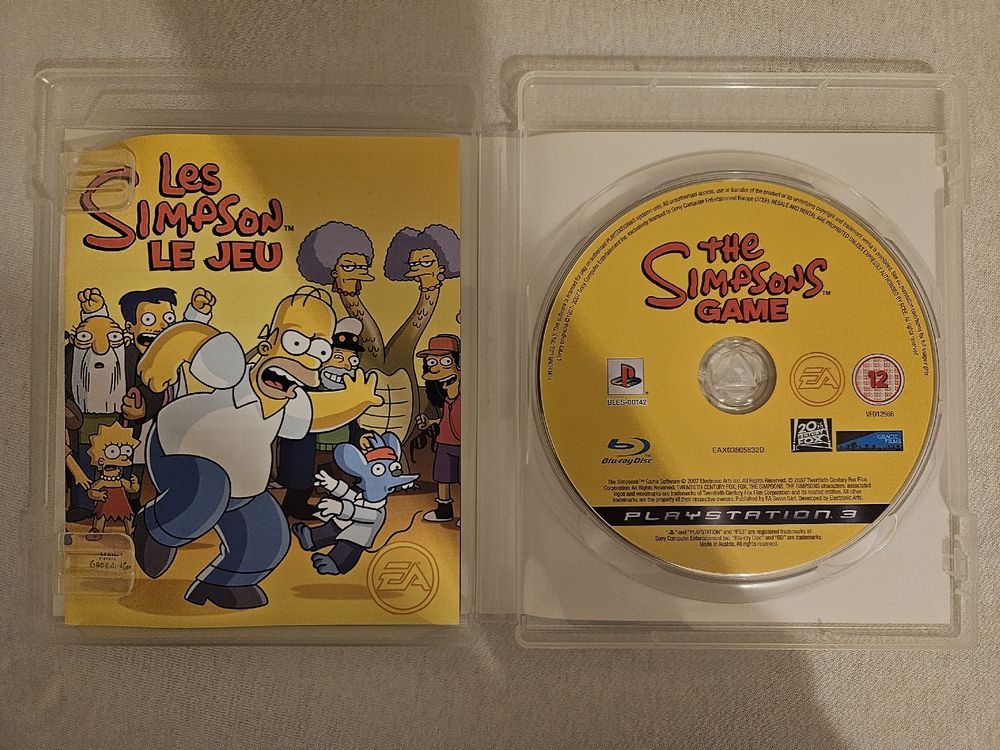 les Simpsons le jeu sur Playstation 3 Kaufen auf Ricardo