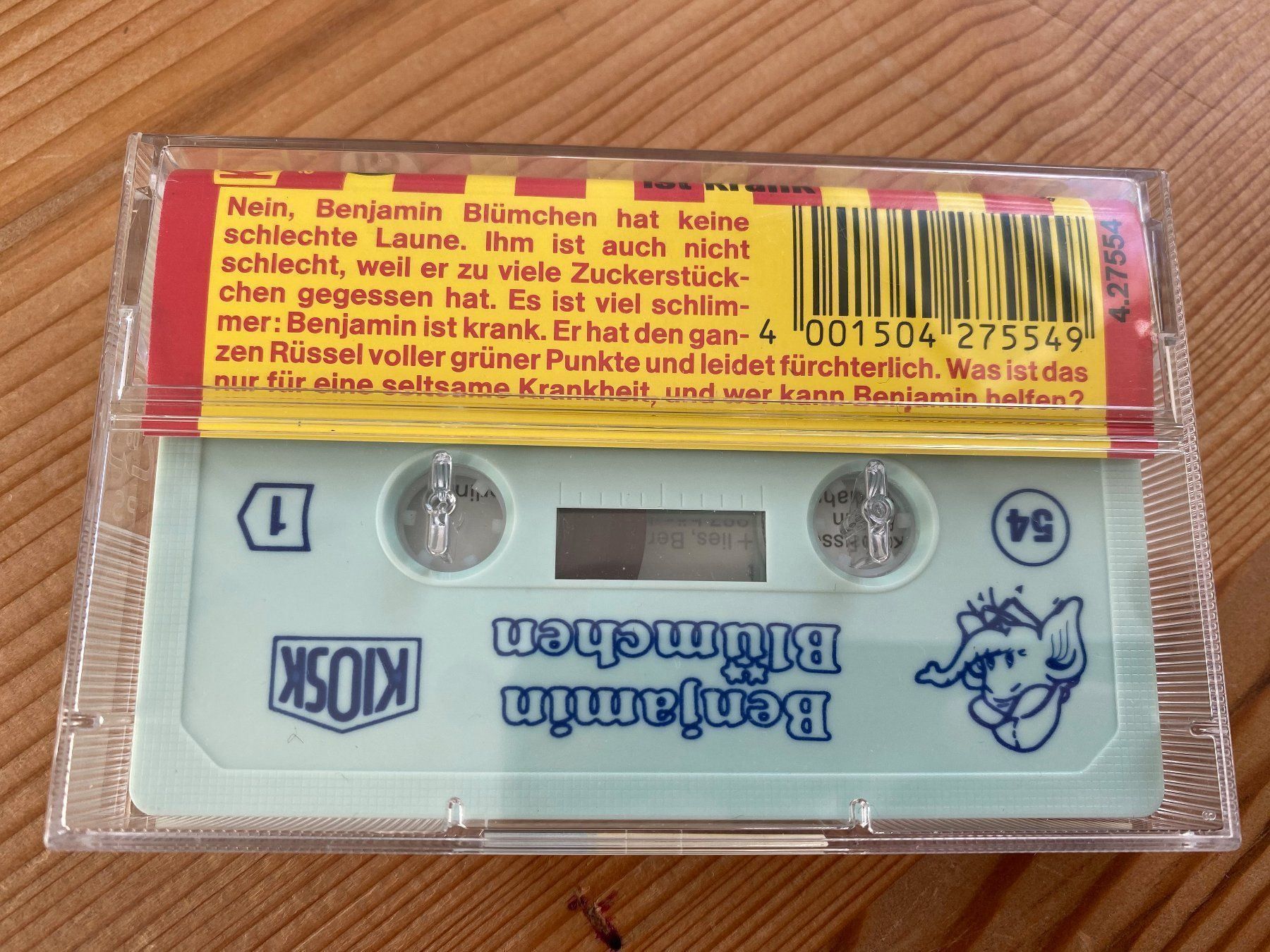 Musicassette: Kassette – Benjamin Blumchen (54) – Usato da St.Gallen venduto da kingsamas 2