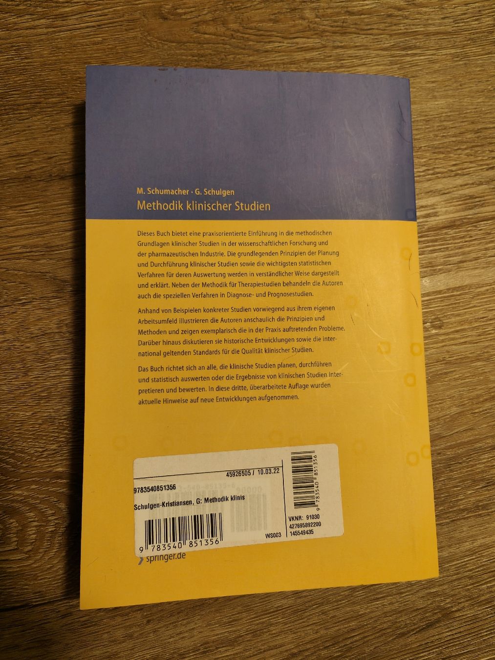 Libri: Neu! Buch Methodik klinischer Studien – Nuovo (secondo la descrizione) da Kandergrund venduto da Sam1818 9