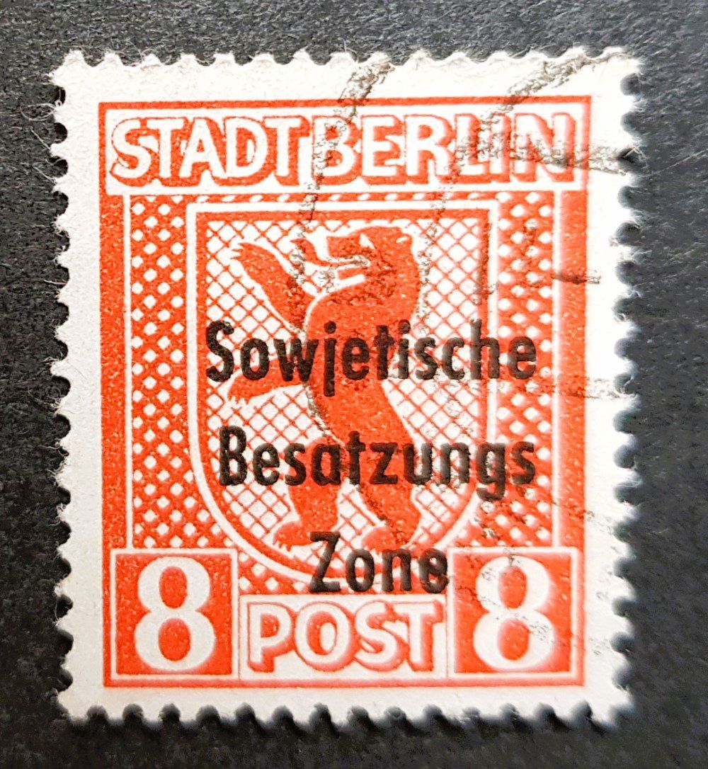 Alle Briefmarken: Berlin Sowjetische Besatzungszone 1946 – Gebraucht aus Winterthur von Saba1972
