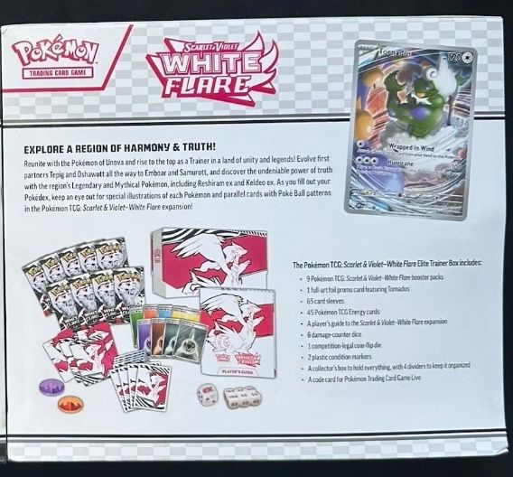 Pokémon TCG White Flare Elite Trainer Box – SV10.5 (EN), 74,99