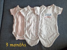 6 Babybodies Grösse 62