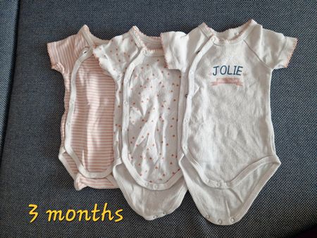 6 Babybodies Grösse 62