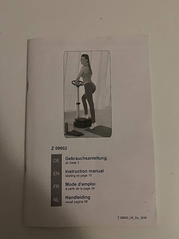 Hometrainer: Power Maxx Vibration – Usato da Aesch ZH venduto da sel_kv7p 1