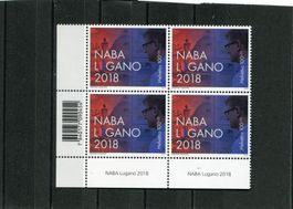 2018 NABA LUGANO im V'block postfrisch