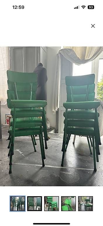 Sedie: Chaises métalliques Vintage – Usato da Lutry venduto da car_6xtf 3