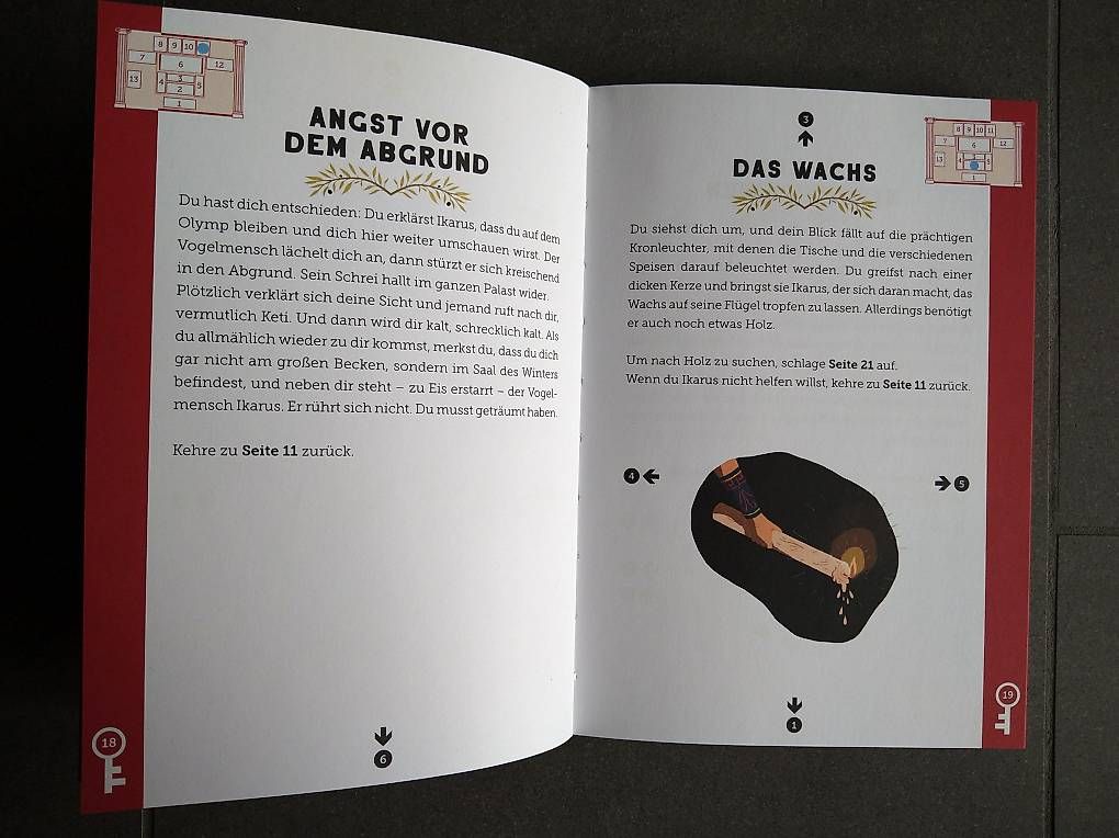 Libri: Rätselbuch: Mission Exit - Flucht aus dem Olymp – Usato da Schlieren venduto da elisa_zh 2