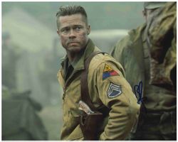 BRAD PITT - Grossfoto handsigniert (20 x 25cm) mit COA