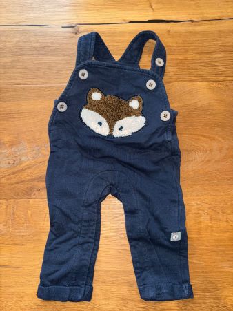 Süssi Baby Latzhose mit Fuchs Applikation, Grösse 56