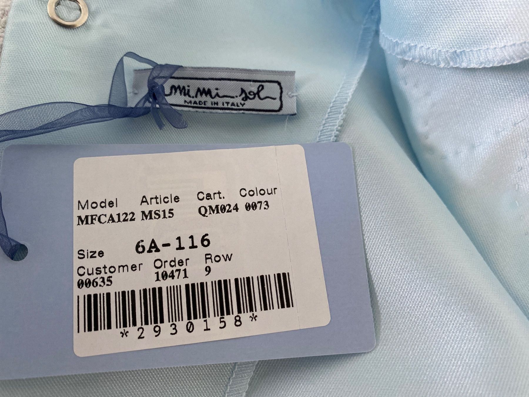 Camicette, T-shirt & Top: NEU Mi Mi Sol Top, Gr.116, hellblau – Nuovo e nell'imballaggio originale da Adliswil venduto da mun_k9pf 2