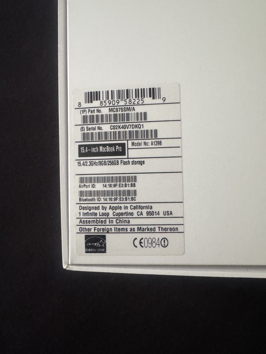 Apple Notebook: MacBook Pro 15“ – Usato da Rhäzüns venduto da Babalona 6