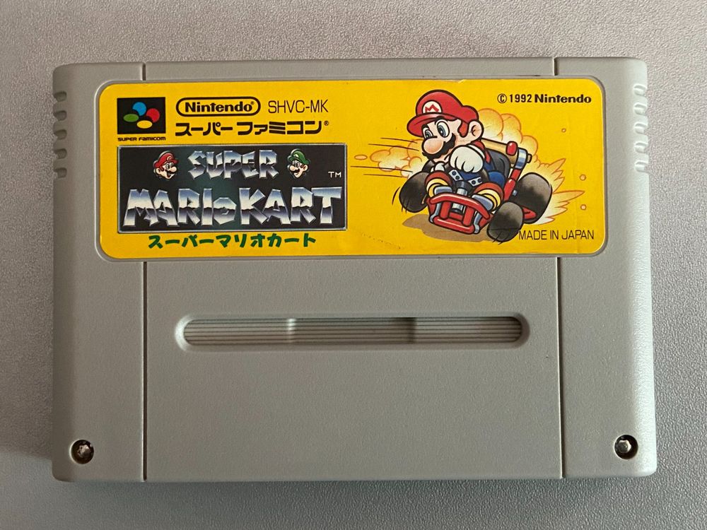 Super Mario Kart SNES SFC NTSC (Gebraucht) in Rivera für CHF 8 – mit ...