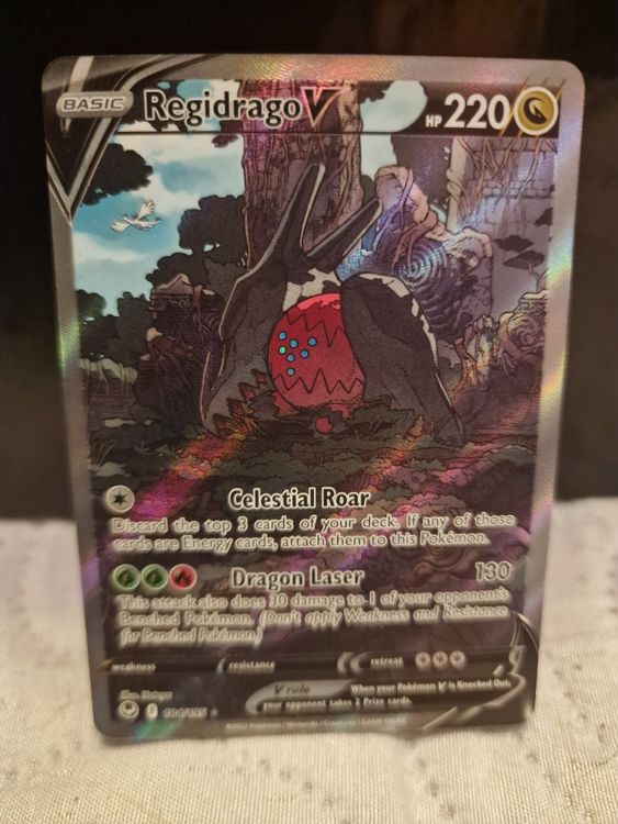 REGIDRAGO V ALT ART FULL ART 184/195 SILBER TEMPEST SWSH Kaufen auf