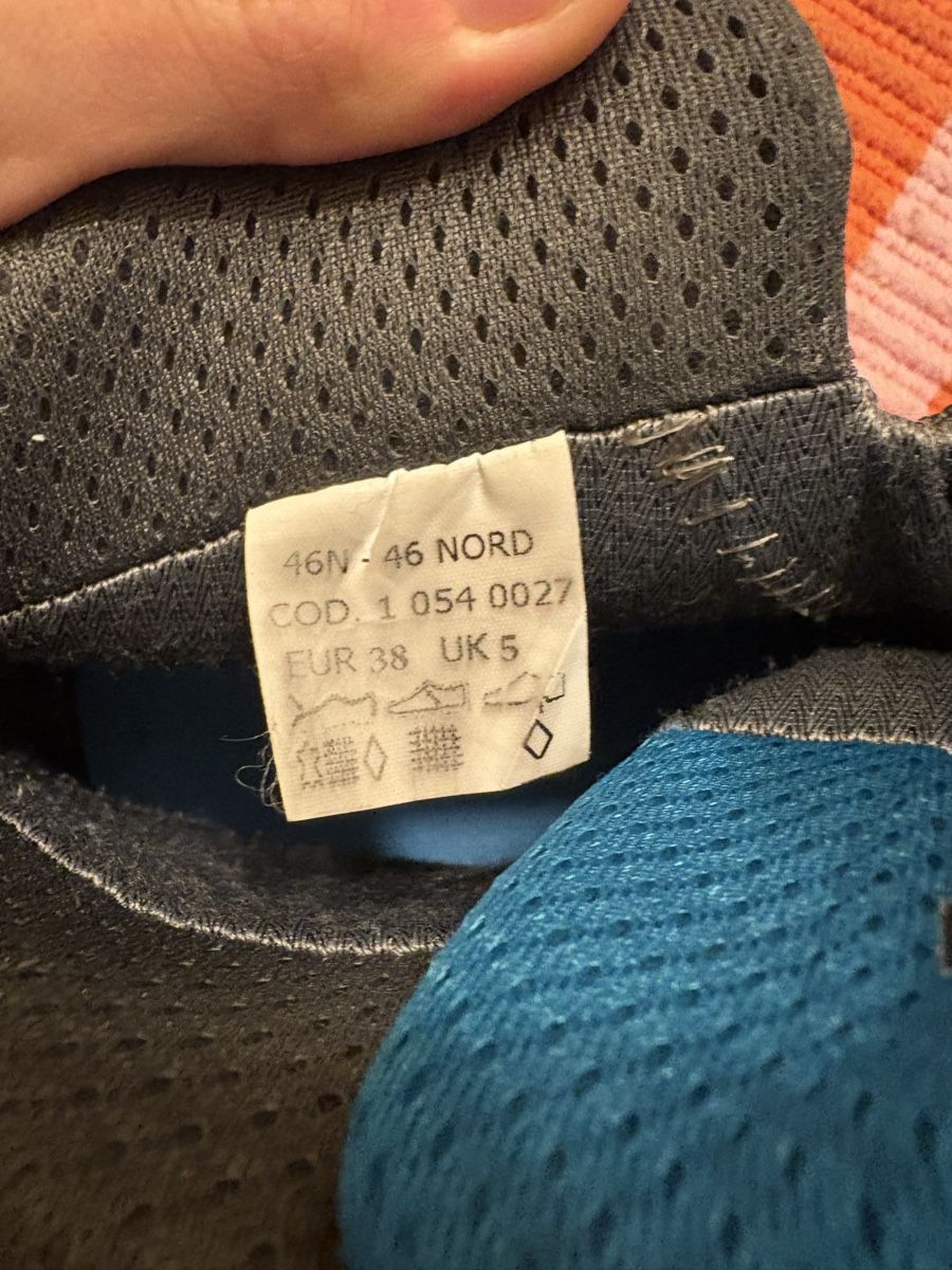 46 Nord Scarpe da uomo: Wanderschuhe 46 Nord blau Gr. 38  – Nuovo (secondo la descrizione) da St. Gallen venduto da niciper 3