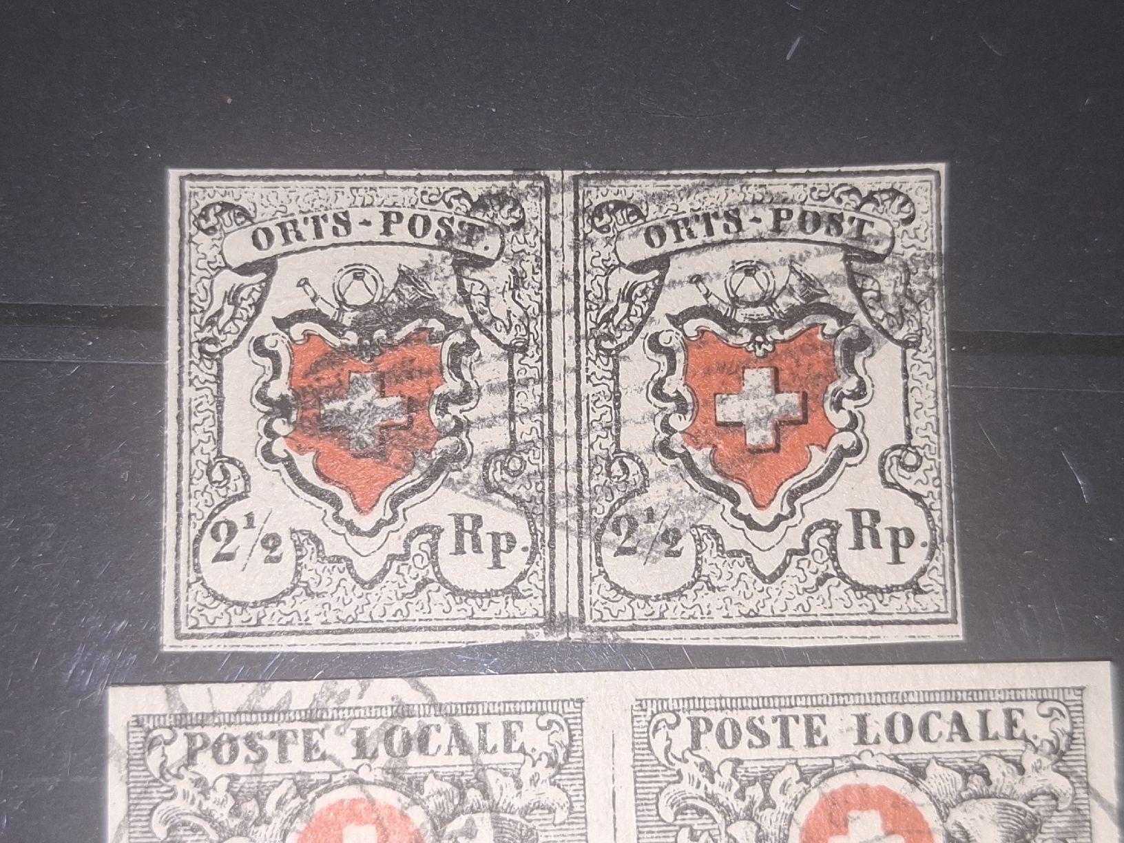 Tutti i francobolli: Orts Post / Poste Locale im Paar  – Usato da Balgach venduto da SIMEON27 2