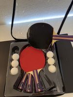 Tischtennis Set 4 Schläger 6 Bälle Tasche TT-Star n meuwerti