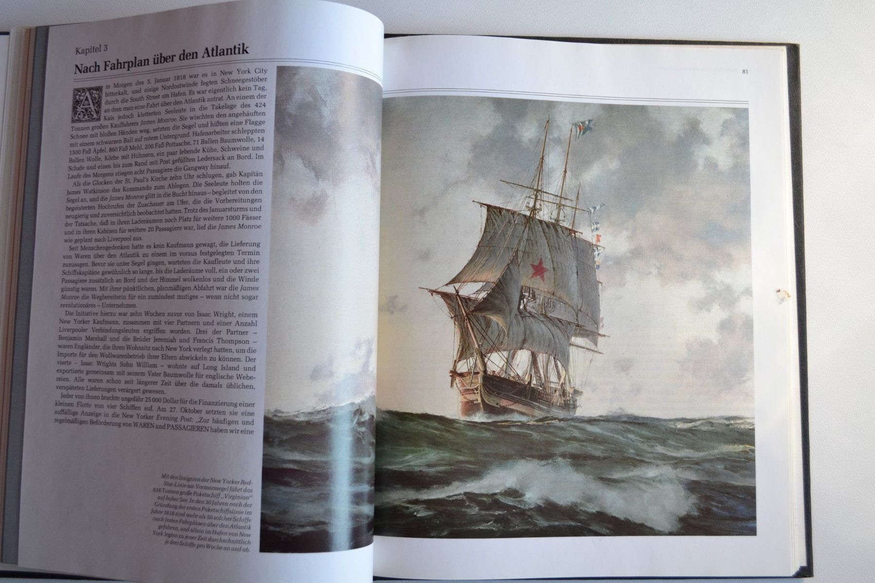 Libri: Die Ueberquerung des Atlantiks – Usato da Beinwil am See venduto da kajak55 2