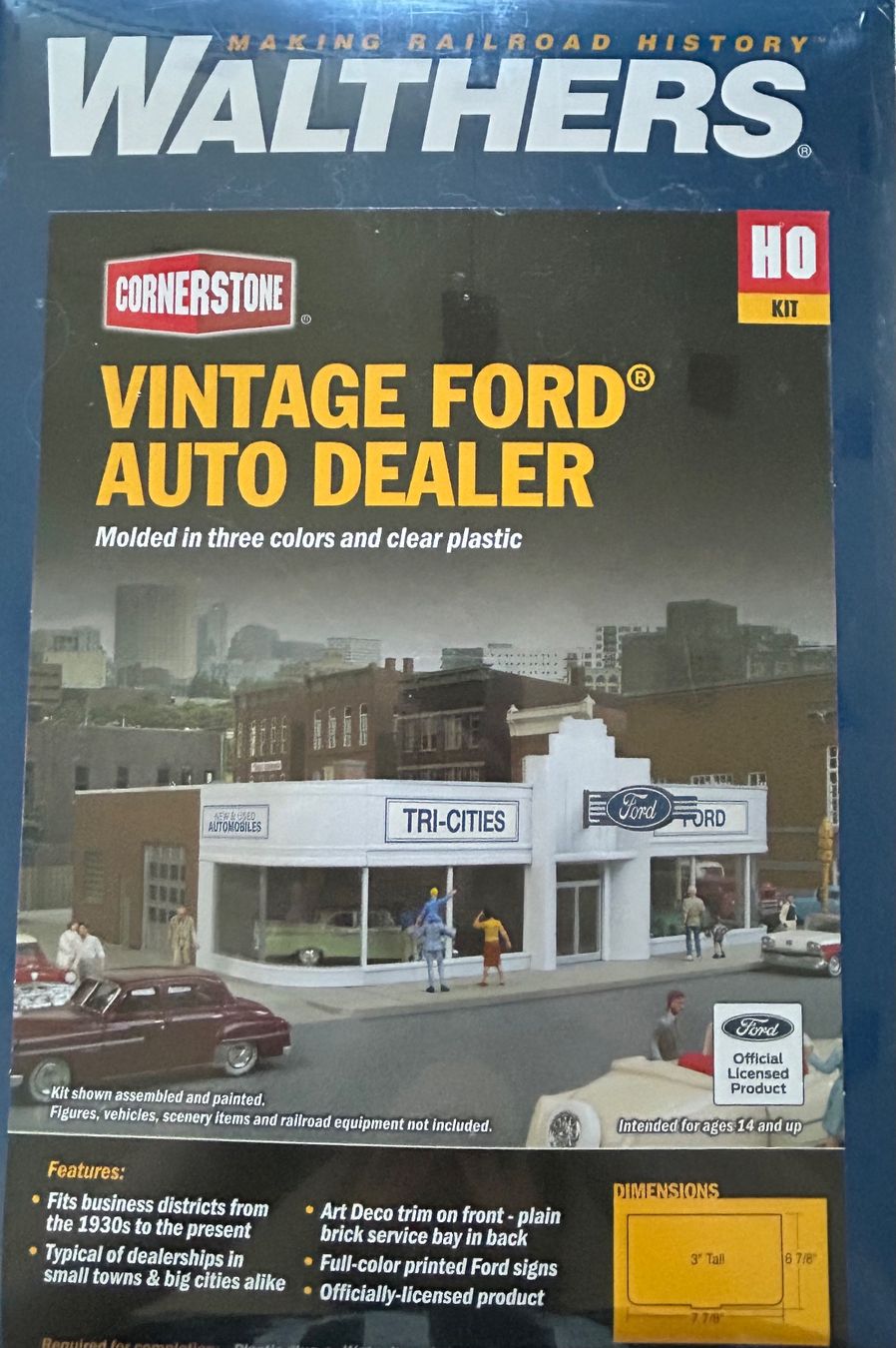 Walthers Modellini di ferrovie: Walthers Ford Garage – Nuovo (secondo la descrizione) da Belp venduto da AEMA-Modellbau