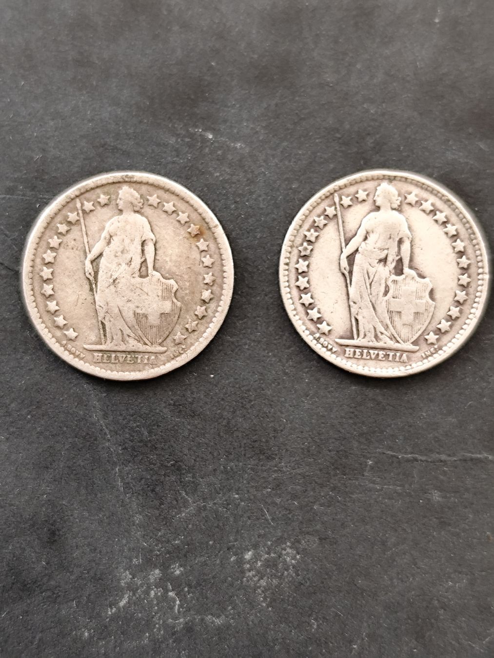 Tutti le monete: 50rappen silber 1898+1910 – Usato da minusio venduto da bierbrauer 1