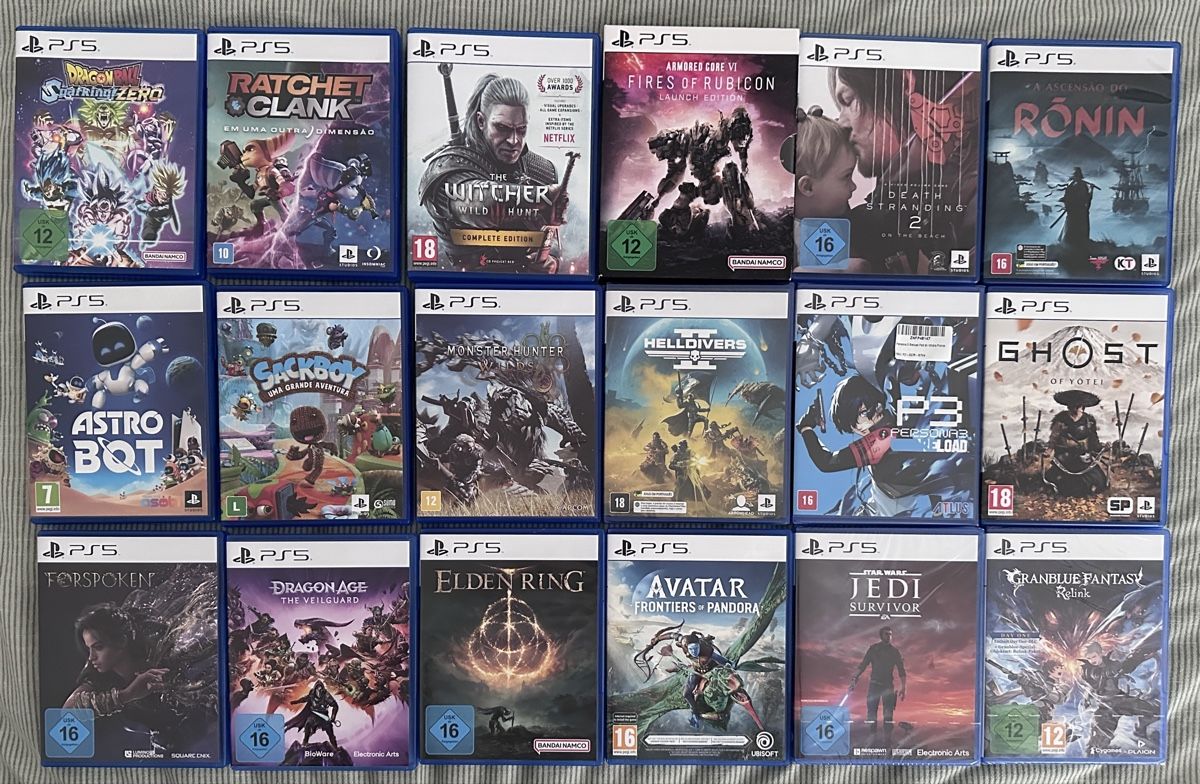 Jeux: PS5 Spiele Sammlung – D'occasion à Neuhausen par druivo